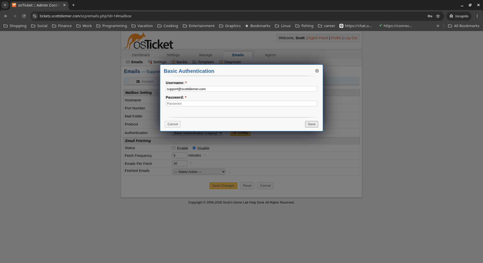 OSTicket - Working State